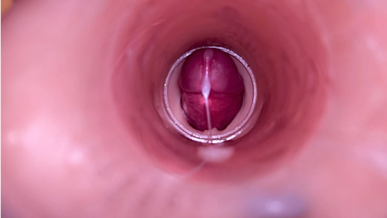 Female Insemination – Internal Camera Captures Deep Male Ejaculation