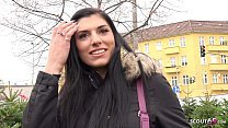 GERMAN SCOUT – BLACK HAIR GIRL TALK TO FUCK AT FAKE MODEL JOB AFTER STREET PICK UP FOR CASH
