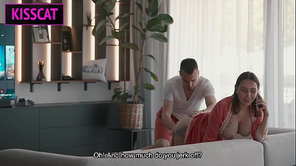 Stepmom Seduces Stepson While Husband’s Away—Will Her Naughty Phone Call End in a Taboo Fuck?!