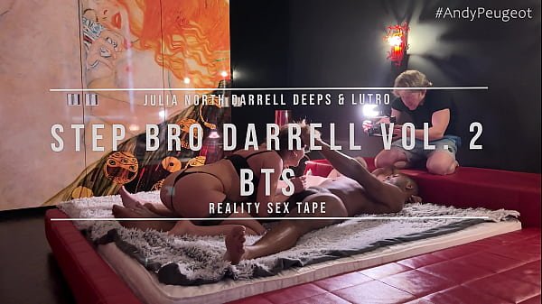 BTS Big Tits MILF Julia North Squirting During Interracial Double Penetration