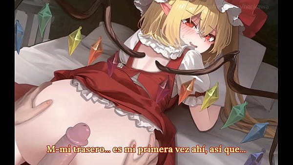 Flandre Scarlet teniendo sexo anal por primera vez (Henkawa)