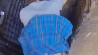 French Amateur Adult Video Prise Contre un Blockhauss