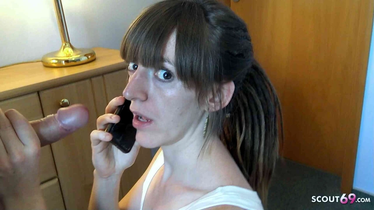 Amateur Cheating Fuck while calling her Boyfriend – German Teen Nicky-Foxx