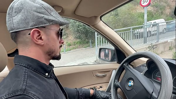 Busty Brunette Lulita Star gets double-teamed by her husband Jimmy Bud and Uber driver Valentino Roca.