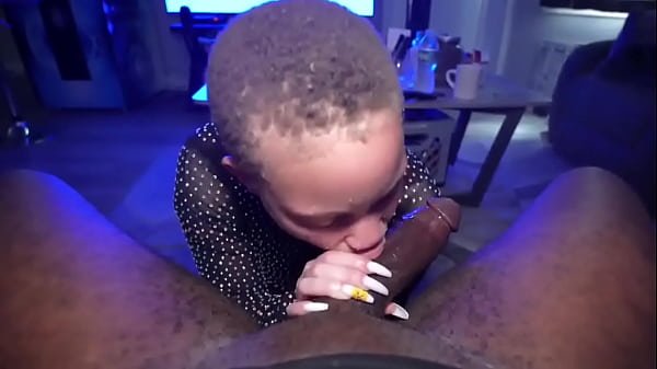 Sexy fair black babe getting pussy fucked hard by bbc