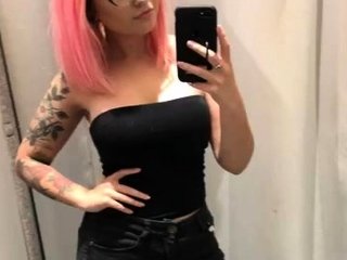 Amateur striptease and Solo masturbation